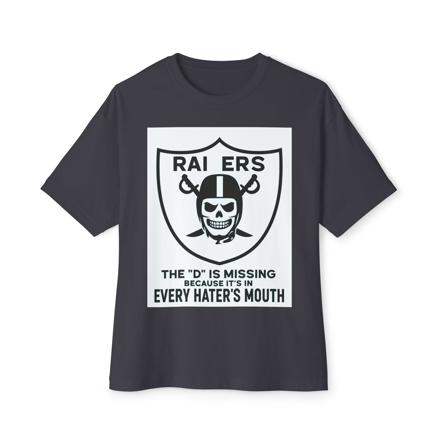 Game Day Silver & Black Shirt- Raider Football Pride