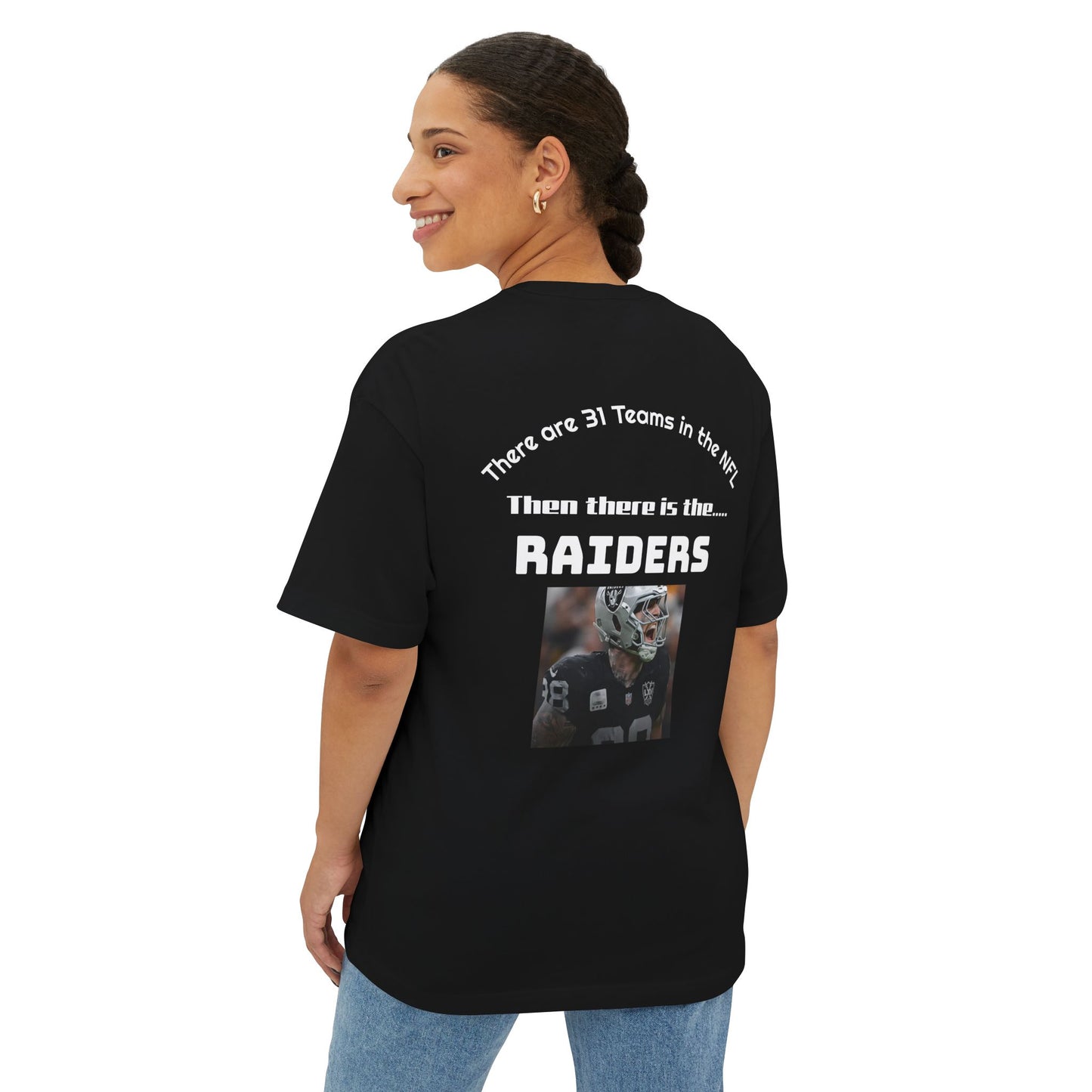 Game Day Silver & Black Shirt- Raider Football Pride