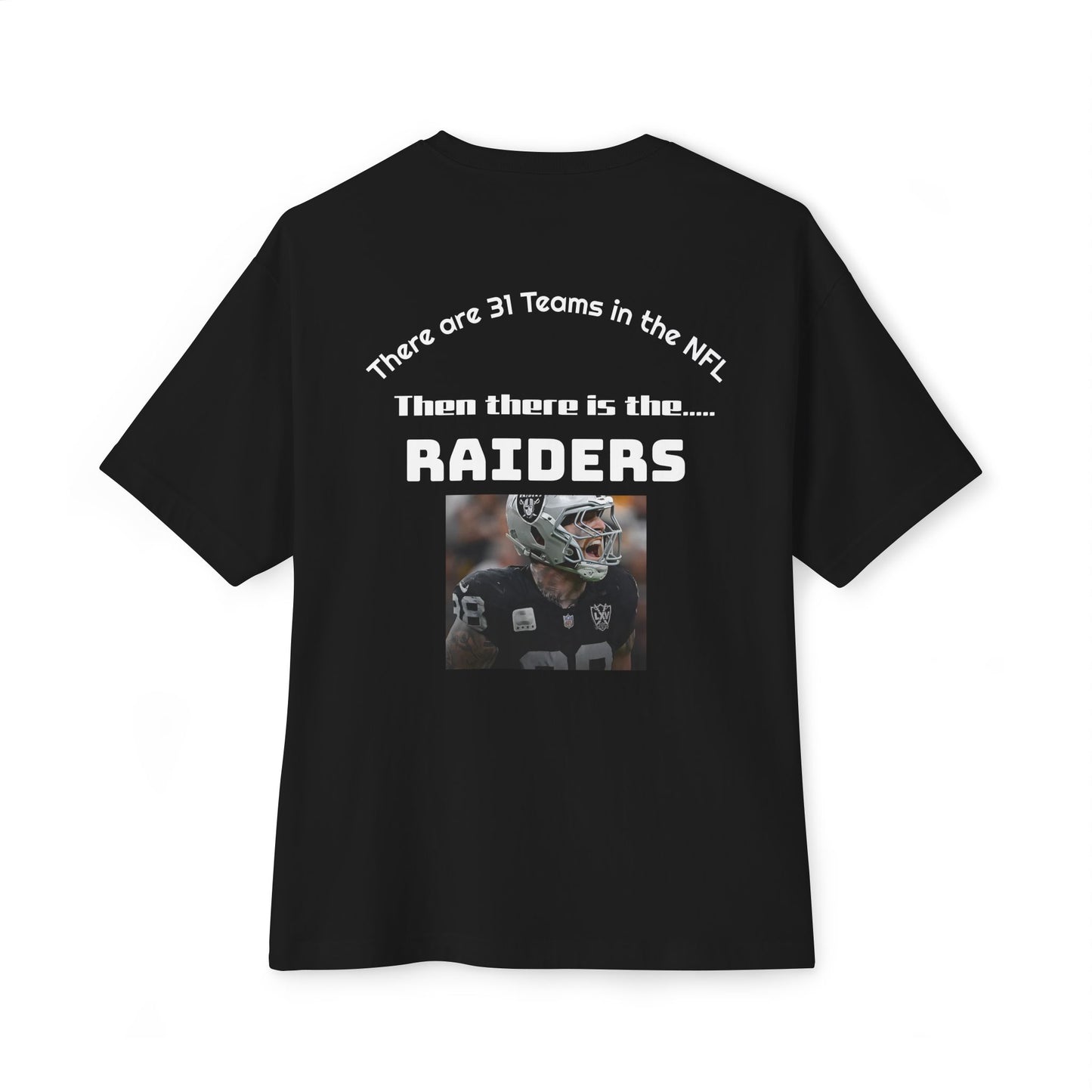 Game Day Silver & Black Shirt- Raider Football Pride