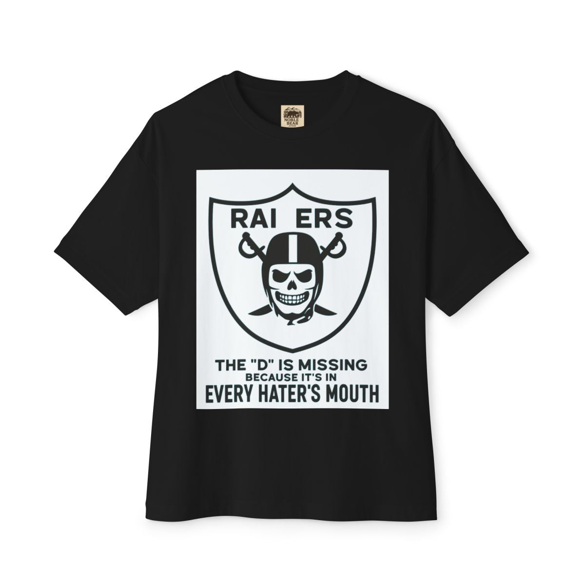 Game Day Silver & Black Shirt- Raider Football Pride